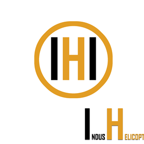 Logotypes: Indus Helicopters inc.,